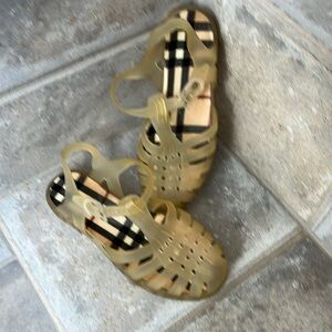 Pre owned Burberry Jelly sandals. Authentic. Size 36